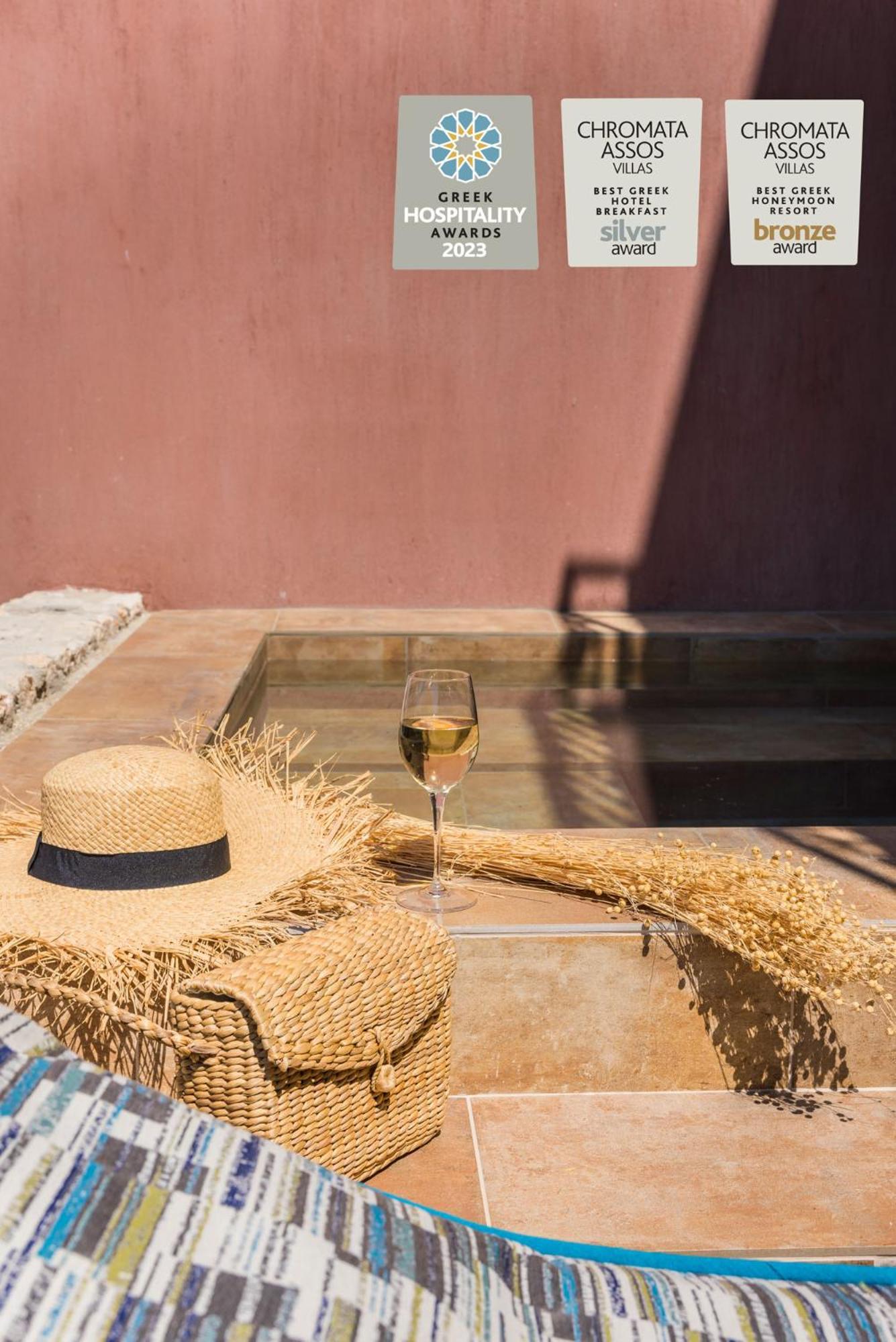 Chromata Assos Villas Kefalonia アソス エクステリア 写真